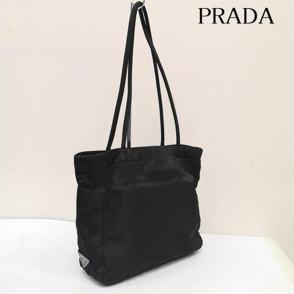 Prada Tessuto Shoulder Bag Noir Black